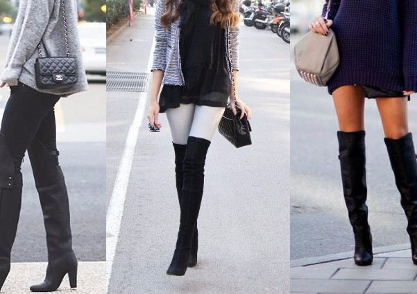Bota “Over The Knee” é a nova queridinha das it girls e fashionistas. Saiba mais