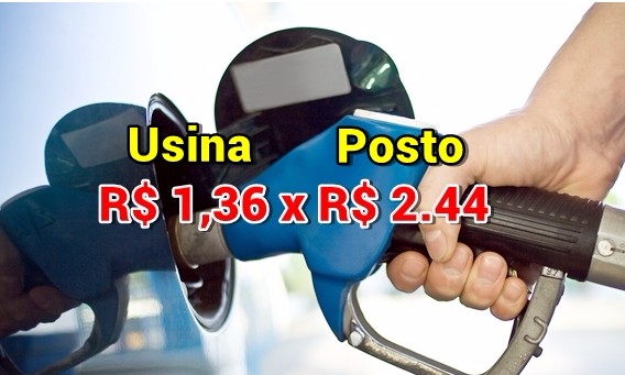 Álcool custa apenas R$ 1,36 nas usinas, mas chega ao francano por R$ 2,44