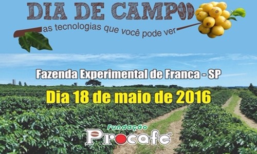 Fundação Procafé realizará Dia de Campo em Franca na Fazenda Experimental dia 18