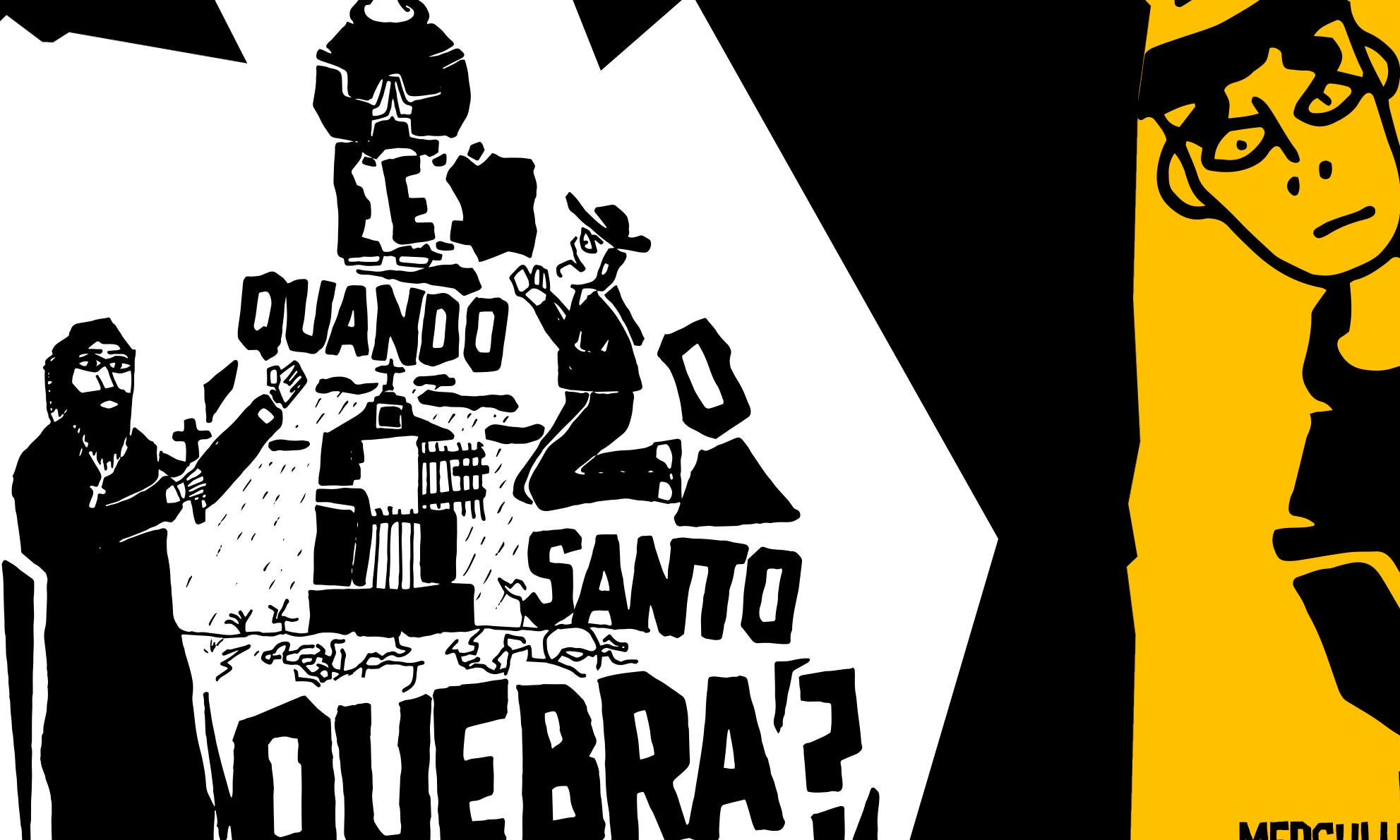 Exposição “Quando o Santo Quebra” terá início neste sábado, a partir das 19h