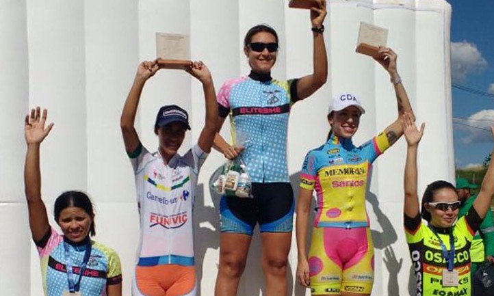 Francana é 1ª colocada na prova Tiradentes de Ciclismo em Campinas