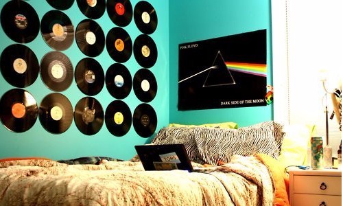 Cinco novas formas de utilizar os discos de vinil em sua residência