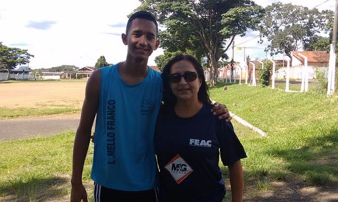 Jovem faz campanha em rede social para ficar com símbolo olímpico