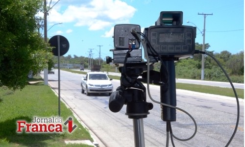 Veja o posicionamento dos radares de velocidade neste feriado em Franca