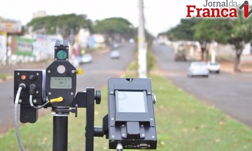 Veja o posicionamento dos radares de velocidade nesta terça-feira em Franca