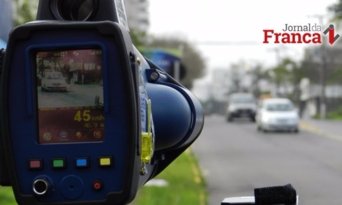 Confira posicionamento dos radares de velocidade nesta quarta-feira em Franca