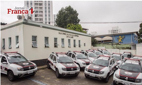 Polícia Científica da região de Franca recebe viaturas novas do Governo do Estado