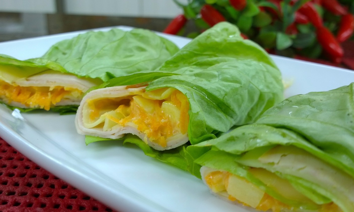 Wrap de alface é ideal para quem está de dieta e quer fugir do tradicional