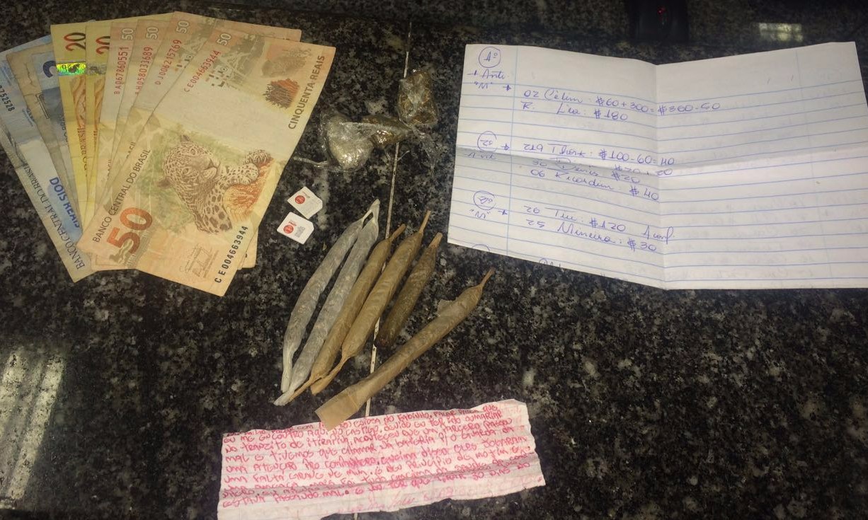Duas francanas são presas tentando levar drogas para Penitenciária de Balbinos