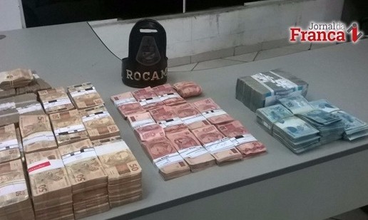 Suspeitos de roubo a carro forte e a bancos são presos com quase R$ 600 mil