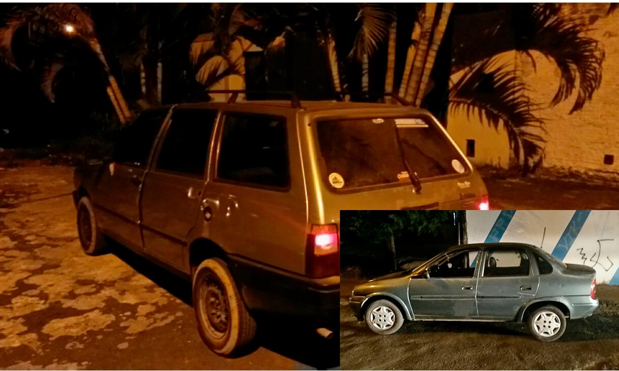 PM localiza dois carros furtados em menos de 24 horas em Franca