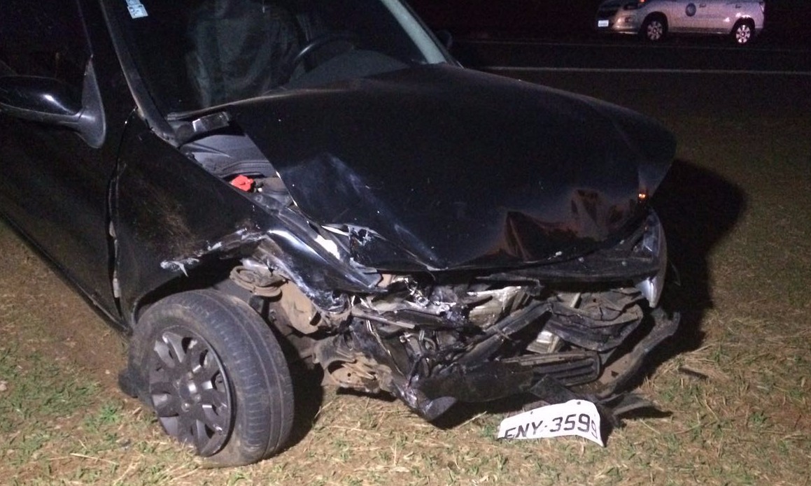 Colisão frontal na Rodovia Ronan Rocha deixa quatro pessoas feridas