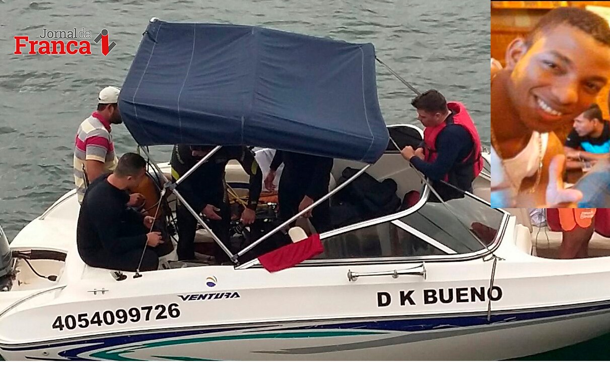 Lancha que levava turista que morreu afogado estaria sendo pilotada por menor