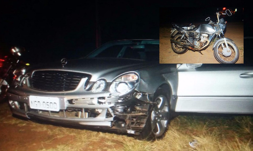 Colisão frontal na Rodovia que liga Franca à Restinga deixa motoqueiro ferido