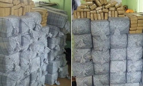 Dupla é presa com 600 kg de maconha em caminhão de mudança em Ituverava