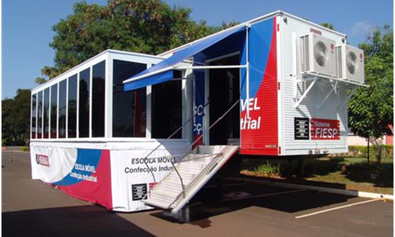 Fundação Casa da região de Franca recebe Escola Móvel SENAI nesta segunda (19)