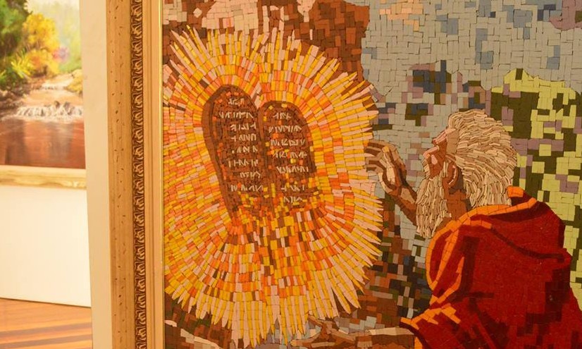Exposição “Entre Pincéis e Pedras” está na Casa da Cultura até o dia 09/10
