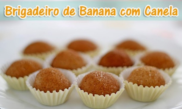 Brigadeiro de Banana com Canela é diferente e muito saboroso. Veja como fazer
