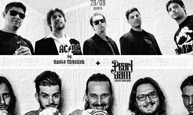 Pearl Jam Cover RP + AC/DC by Uncle Trucker fazem a reinauguração do Mercury´s