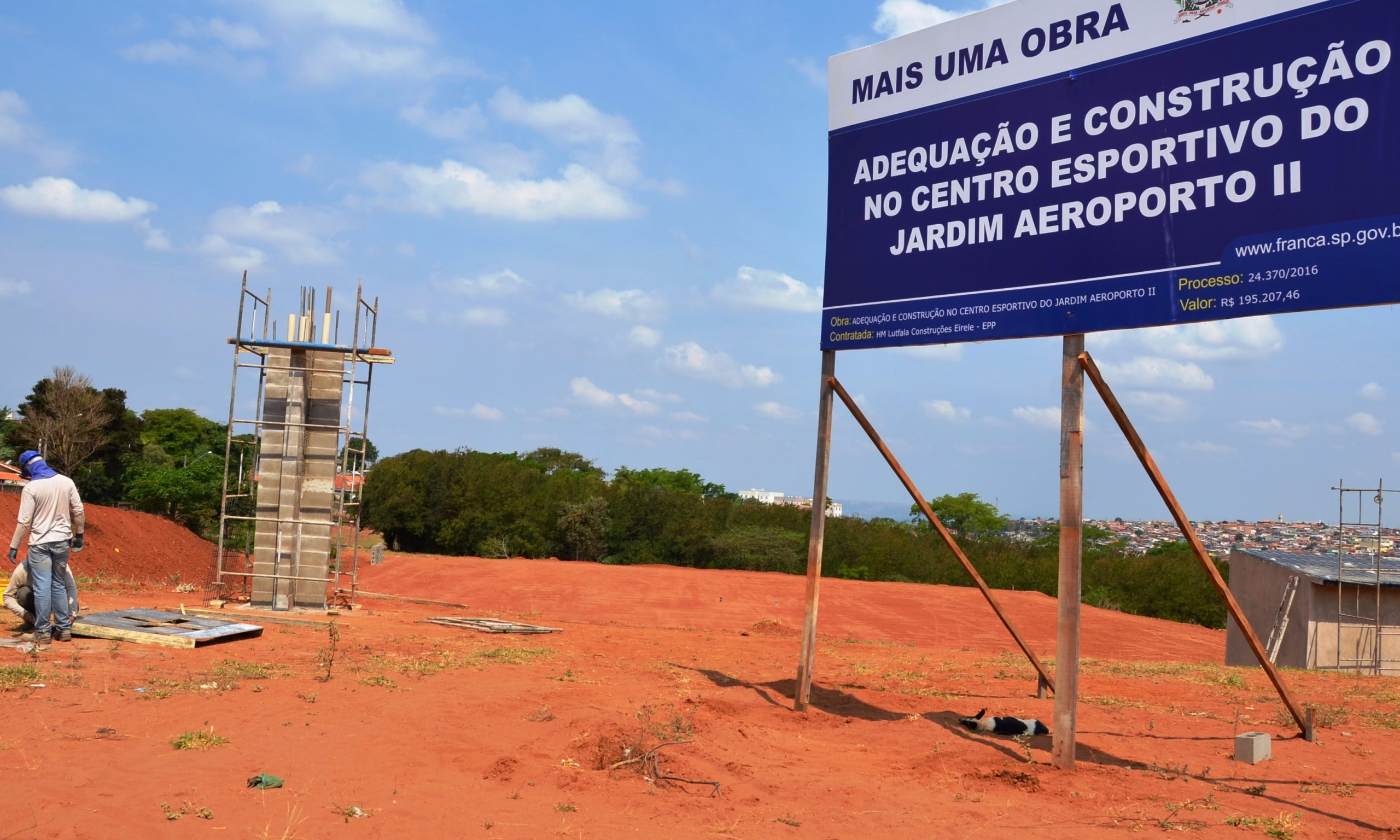 Começam as obras do Centro de Esportes do Jardim Aeroporto 2
