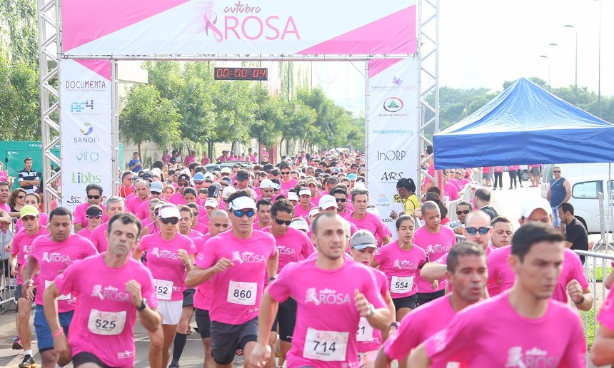 3ª Corrida/Caminhada Outubro Rosa será realizada neste domingo, 09