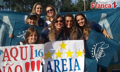Areia vence primeira final contra Cássia por apenas dois pontos de vantagem