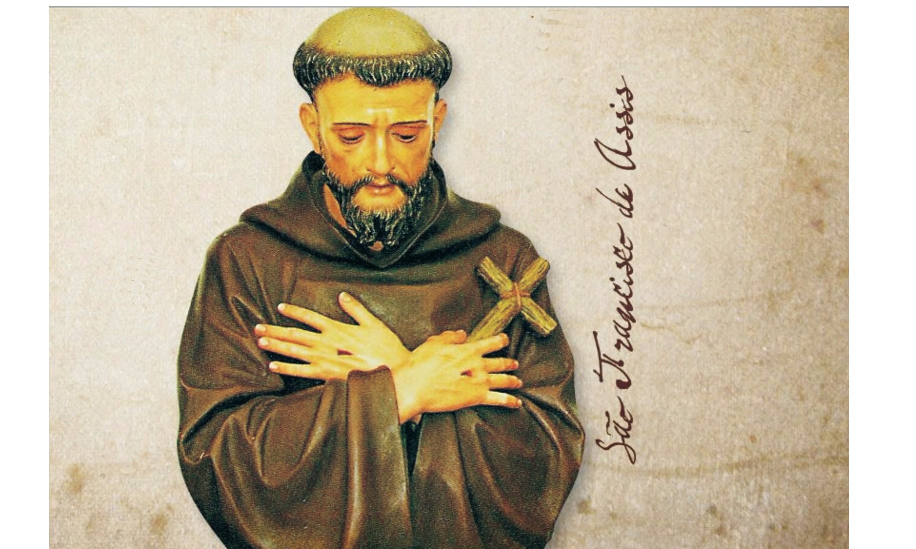 Semana celebra São Francisco de Assis, o verdadeiro revolucionário