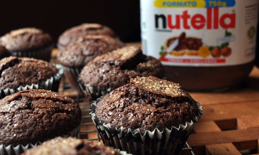Quer agradar a criançada? Essa receita de muffin de nutella é irresistível!