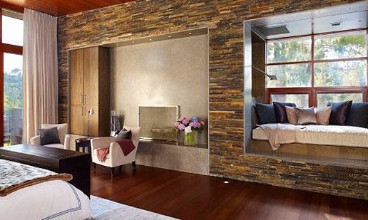 Em diferentes versões, pedras aparecem em decorações de ambientes