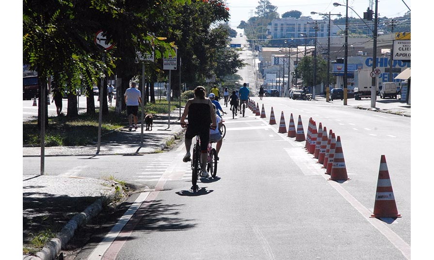 Ciclofaixa da Presidente Vargas não funciona neste domingo (25) em Franca