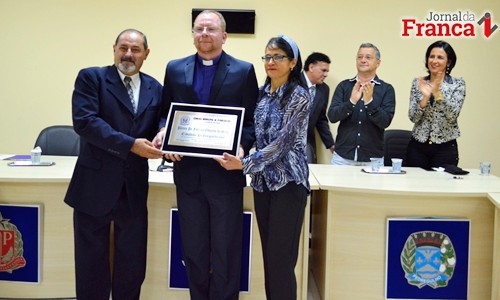Padre Fabiano Eduardo da Silva é o novo cidadão pedregulhense