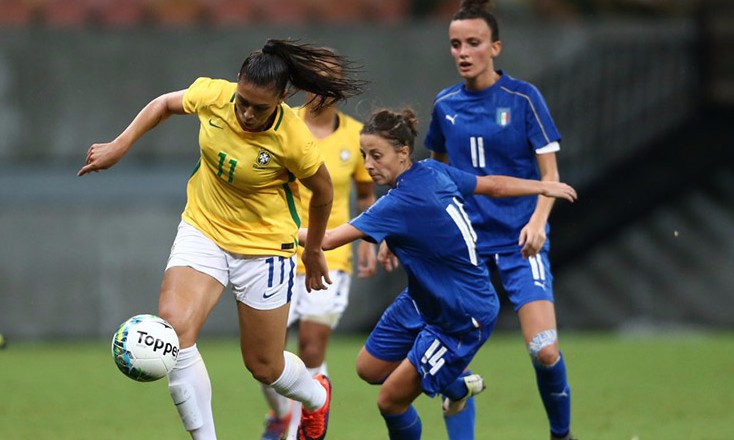 Brasil enfrenta Itália na grande final do Torneio Internacional de Manaus