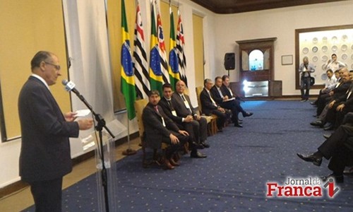 Prefeitos eleitos pelo PPS recebidos por Alckmin no Palácio dos Bandeirantes