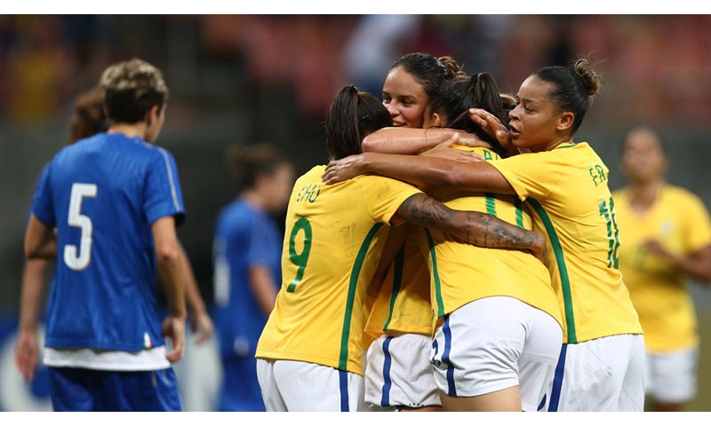 Com atacante da Francana no banco, Seleção Brasileira vence a Itália por 3 a 1