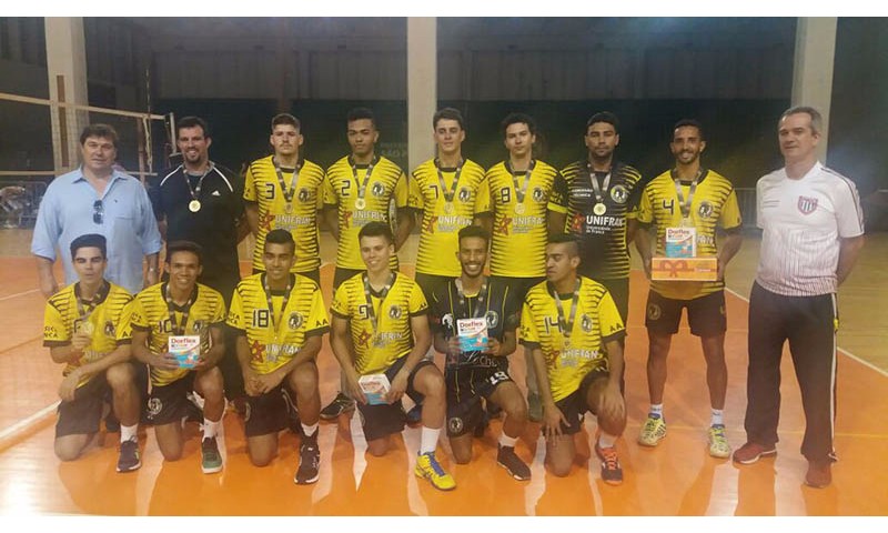 Vôlei Masculino da Unifran é campeão universitário do Estado de São Paulo