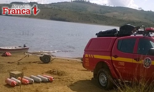 Corpos de amigos mortos afogados em Cássia (MG) achados pelos Bombeiros