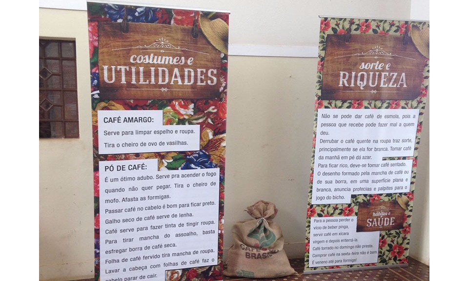 Exposição da Mostra Educativa Café e Folclore Caipira está aberta na região