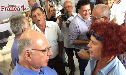 Flávia Lancha se encontra com deputado Arnaldo Jardim, da Agricultura
