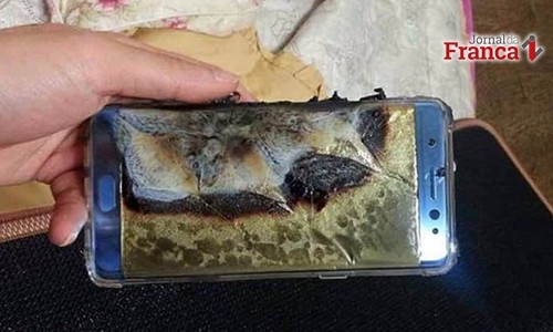 Samsung diz que baterias causaram incêndios do Galaxy Note 7