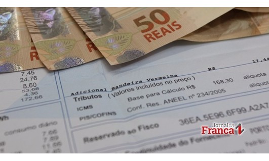 Março começa  com bandeira amarela na conta de luz do francano