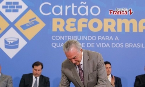 Recursos do Cartão Reforma começam a ser repassados a partir de maio