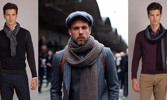 O charme dos lenços e cachecóis para os homens que gostam de se vestir bem