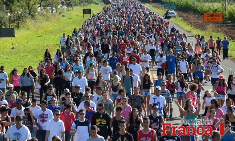 Passeio Franca/Restinga tem recorde de inscritos para corrida deste ano