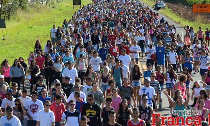 Passeio Franca/Restinga impõe alterações no trânsito neste domingo