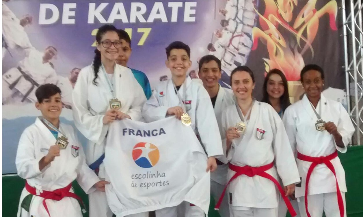 Cinco francanos garantem vaga para a final do Brasileiro de Karatê