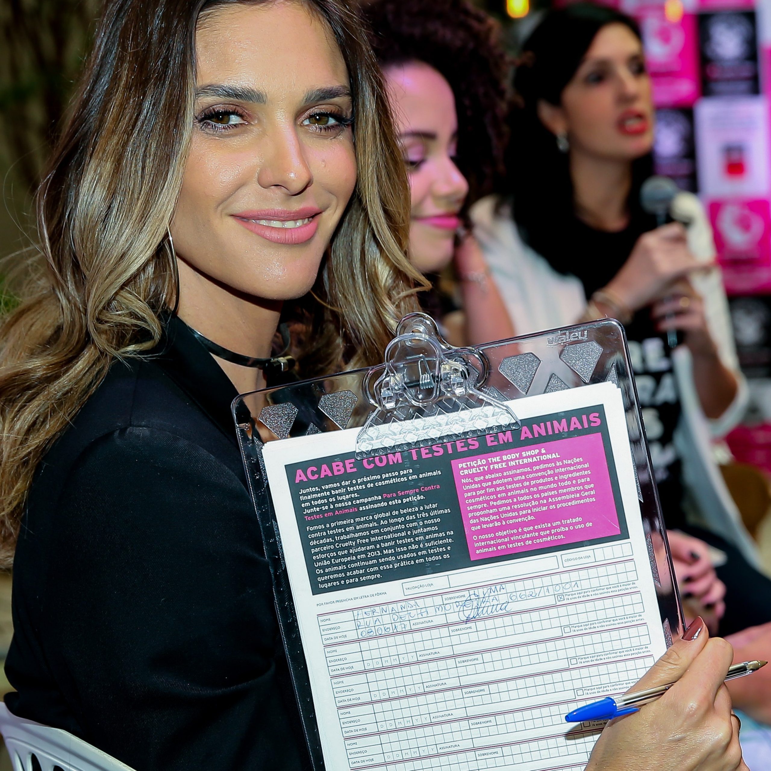 Fernanda Lima é anunciada como a nova embaixadora da marca The Body Shop