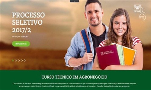 SENAR lança seletivo com 2 mil vagas para novo Curso Técnico em Agronegócio