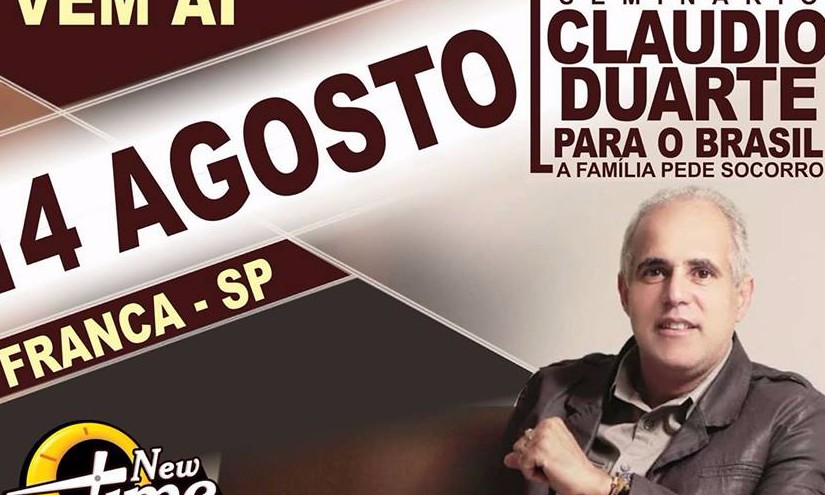 A família pede socorro: Pr. Cláudio Duarte ministra seminário em Franca
