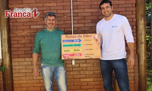 Rotas de Bike sinalizadas com 30 placas são novo atrativo turístico de Rifaina