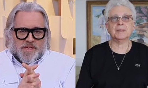 Apresentador Leão Lobo e Aguinaldo Silva trocam farpas nas redes sociais